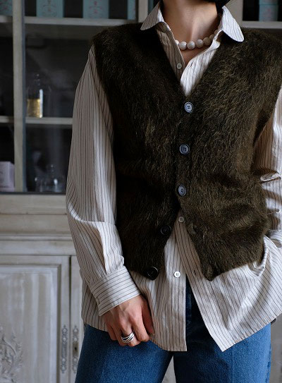 CristaSeya Visone Sweater シャギー　ニット Crista seya 