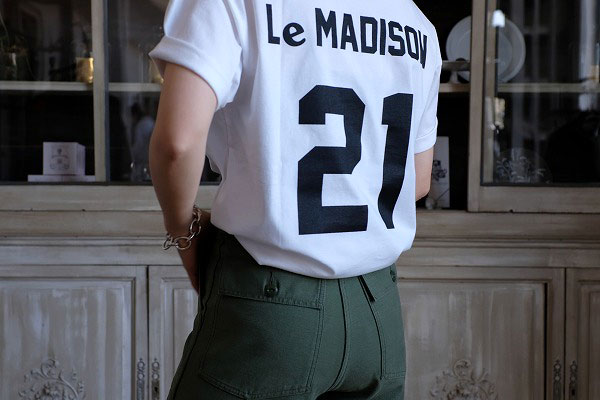 MADISONBLUE/マディソンブルー】NUMBERING Tシャツ トップ MADISONBLUE