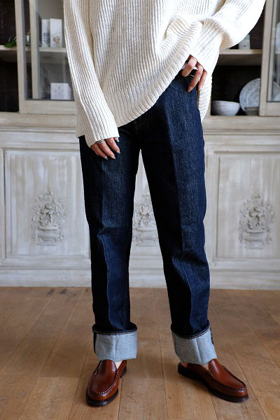 AURALEE 23AW HARD TWIST DENIM 5Pパンツ 紺W28 Namu Shop - Auralee Hard Twist Denim 5P Pants