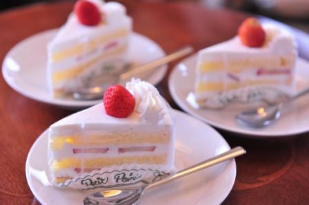 イチゴのショートケーキ