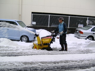 雪かき