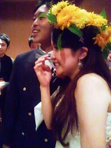 先輩の結婚式