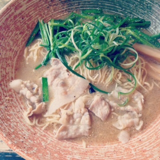大好物のラーメン