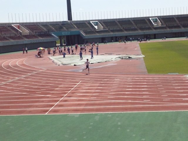 5 23 水 通信陸上 熊谷市予選 In 熊谷スポーツ文化公園陸上競技場 Samurai とみおかしんご の武者修行