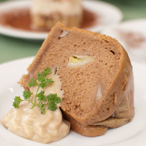シナモンバナナケーキ