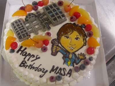 お誕生日おめでとうございます はりまやblog 似顔絵ケーキ イラストケーキ 立体ケーキなど