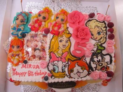 キャラクターケーキ はりまやblog 似顔絵ケーキ イラストケーキ 立体ケーキなど