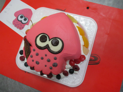 スプラトゥーンのケーキ はりまやblog 似顔絵ケーキ イラストケーキ 立体ケーキなど