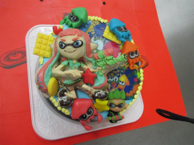 スプラトゥーンのケーキ はりまやblog 似顔絵ケーキ イラストケーキ 立体ケーキなど