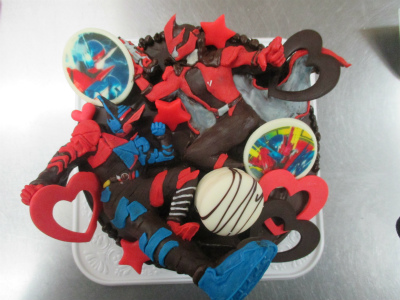 仮面ライダービルドとルパンレンジャーのケーキ はりまやblog 似顔絵ケーキ イラストケーキ 立体ケーキなど