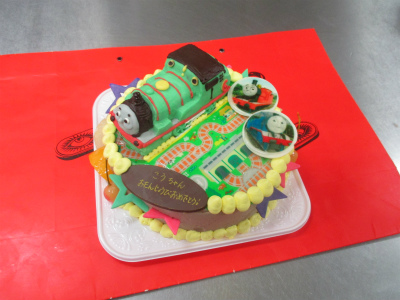 パーシーのケーキ はりまやblog 似顔絵ケーキ イラストケーキ 立体ケーキなど