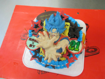 限界突破のドラゴンボールの立体ケーキ はりまやblog 似顔絵ケーキ イラストケーキ 立体ケーキなど