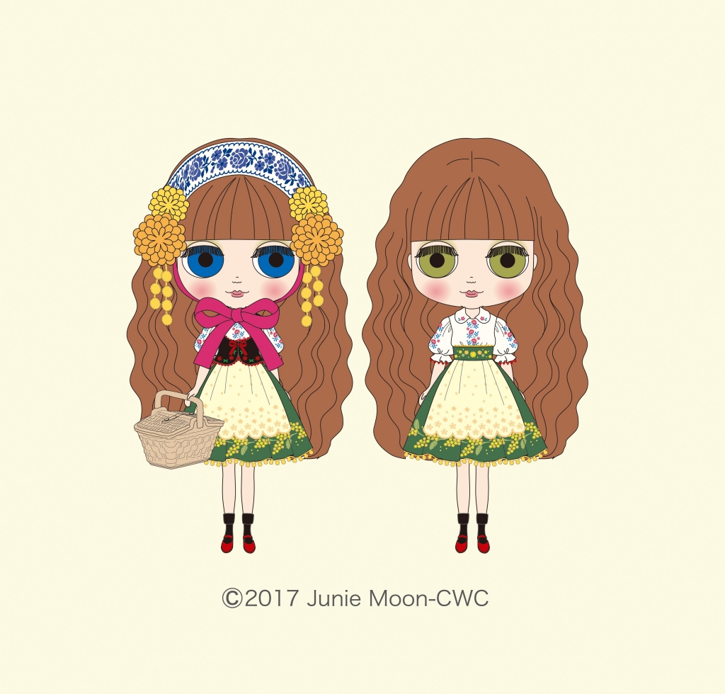 ネオブライス『ジョアナゲンチアナ』イラストの発表です | Junie Moon