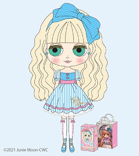 CWC限定『ハローアゲイン ジュニームニーキューティー』イラスト