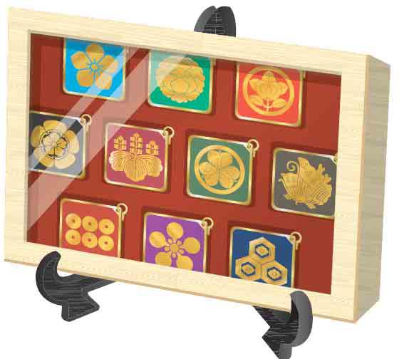 【WEB限定】 JR西日本戦国武将スタンプラリー キーホルダー10種＋コンプリートBOX コレクション