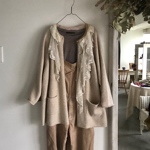 TOWAVASE「Yomigaeri」のカーディガン | alice daisy rose blog 