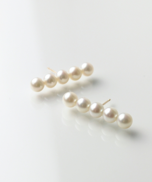 Pearl Line ピアス