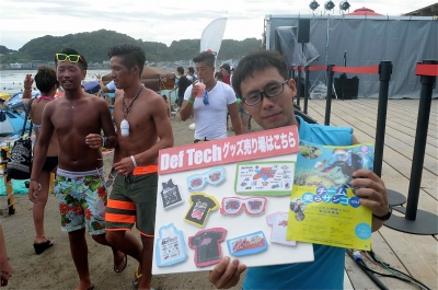 サンゴ苗プレート ペインティングイベント