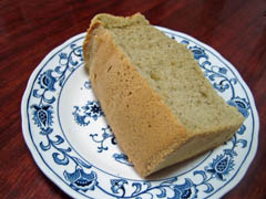 紅茶シフォンケーキ