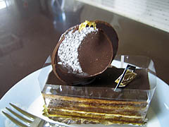 チョコレートのケーキ