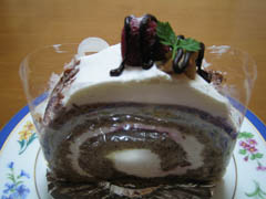 紅茶のロールケーキ
