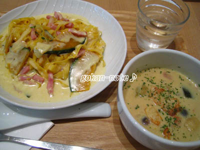 生パスタランチ