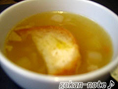 オムライス-セットのスープ