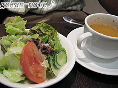 パスタランチA-サラダ&スープ