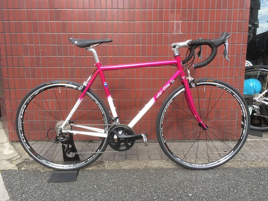 値頃 ALL-CITY MR.PINK 10TH フレーム&TRP ブレーキセット パーツ