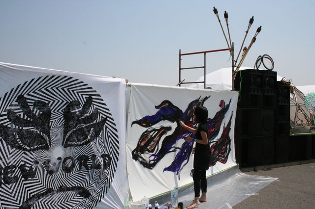 渚音楽祭2009 波ブース
