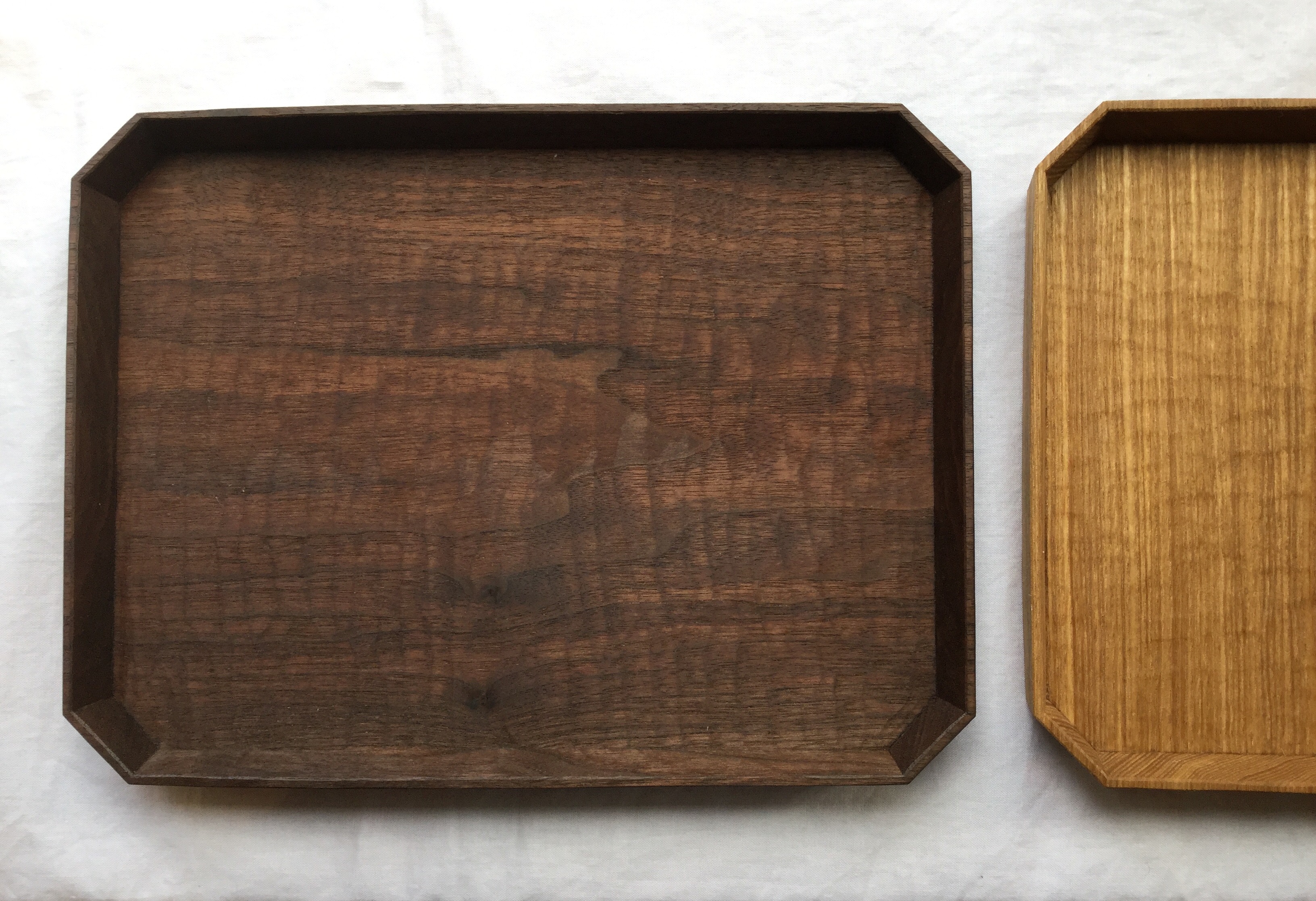 加藤良行　木工　オーバルトレー　盆 加藤良行 木工 オーバルトレー 盆 加藤良行 木工 オーバルトレー 盆