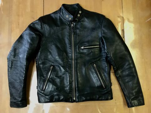 男の逸品 Vol.244 シングルライダースジャケット リアルマッコイズ 