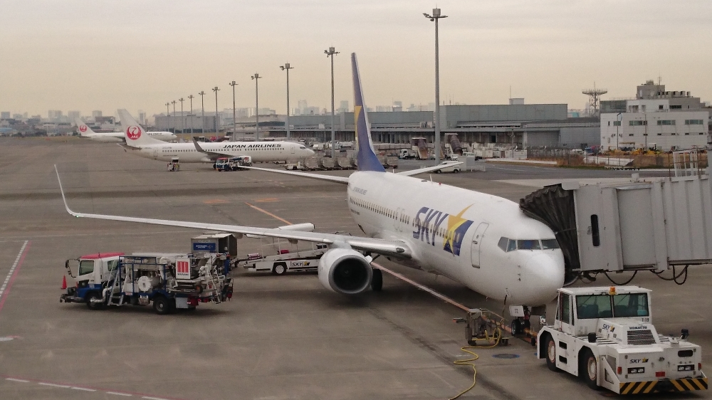 アゼスタ　羽田空港　スカイマークエアラインズ