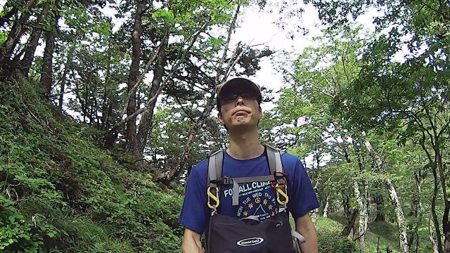 大峯奥崖道で山上ヶ岳へ