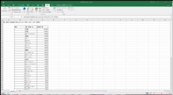 VBA,オートフィルタ,AutoFilter,Criteria,Operator,表を作成