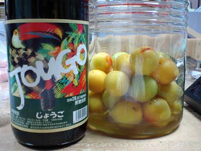 使うは黒糖焼酎