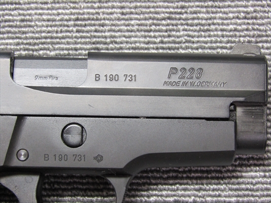 タナカ SIG P228 フレームHW EVO2 観察 | 発火店長