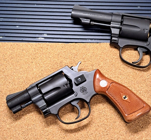 タナカ S＆W M36(スクエアーバット)モデルガン 分解オイル