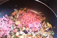 余り野菜で作るヘルシーなキーマカレー