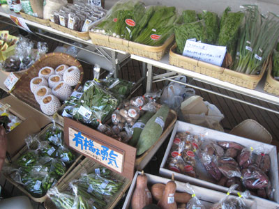 有機野菜たっぷり