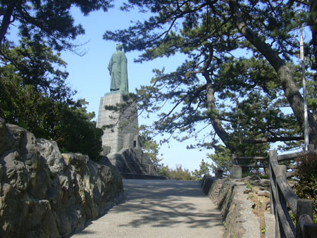 龍馬の銅像