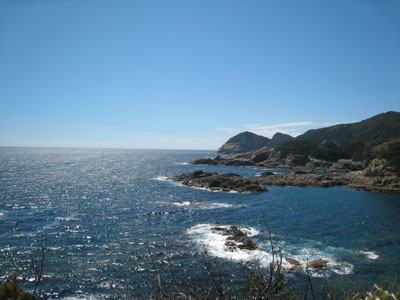 大月町の海