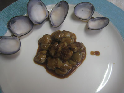 シジミの甘辛煮