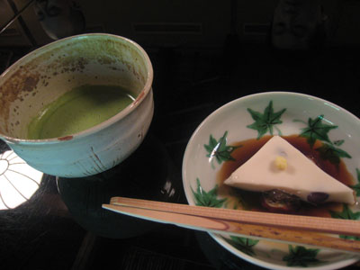 茶でもてなし