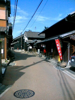 小田井宿の風景