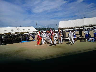 運動会 部活行進 柔道
