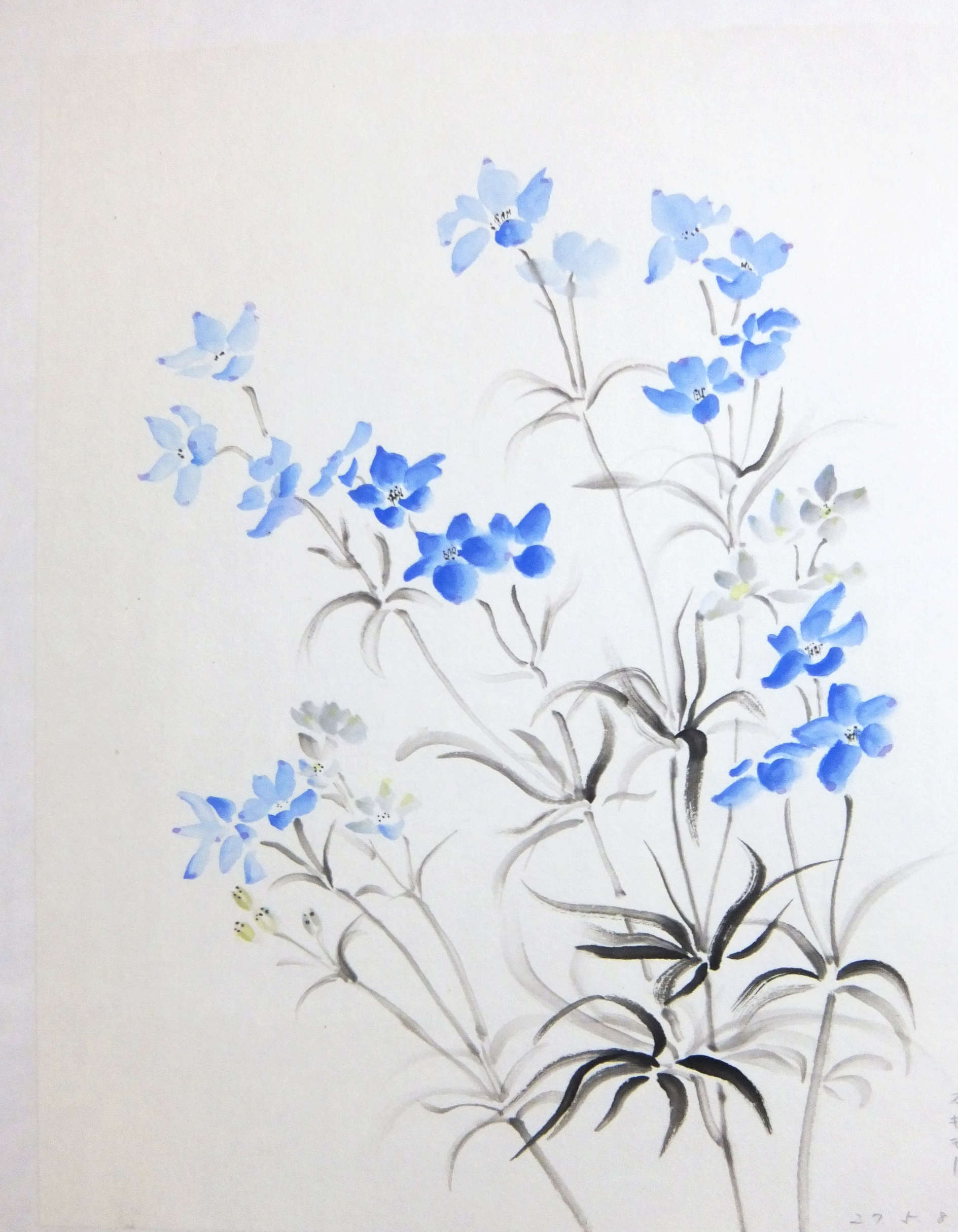 水墨画 【樗楽】 水墨画 【樗楽】 レア