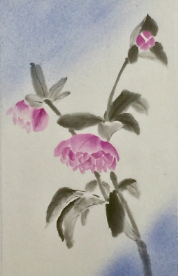 画家haru☆油彩画☆クリスマスローズ☆特寸450×350ミリ★肉筆画☆ 8d3cf820d49d74241060a79e1f1073