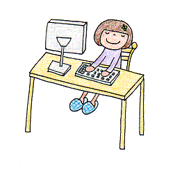 パソコンぽちぽち