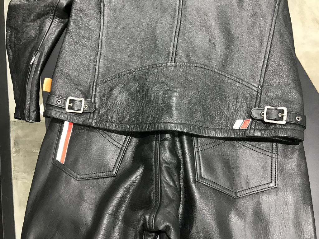 レザージャケット・パンツ カスタマイズの巻 ： KUSHITANI 三鷹店